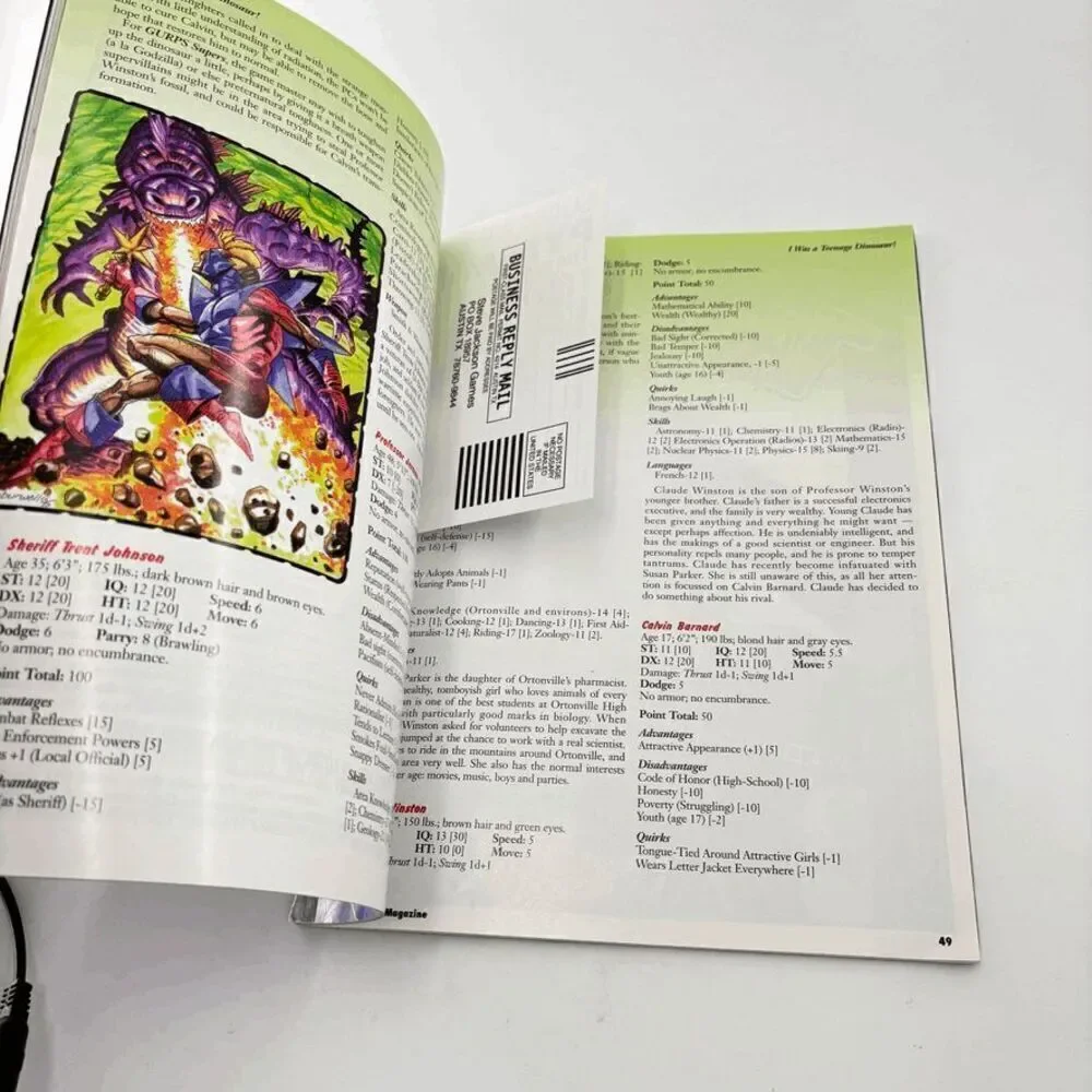 Pyramid Magazine Number 13 1995 GURPS & More Steve Jackson Games Ice Age Preview